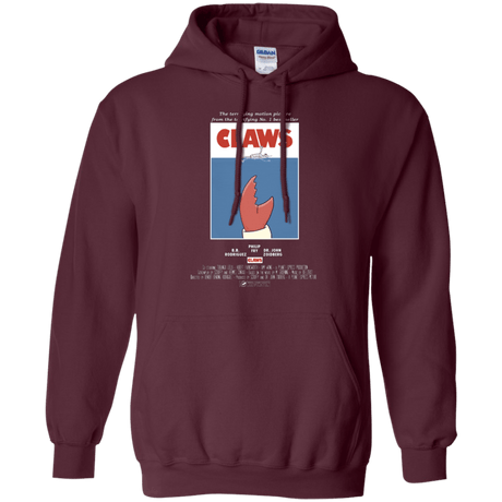 Sweatshirts Maroon / Small Claws Movie Poster Pullover Hoodie
