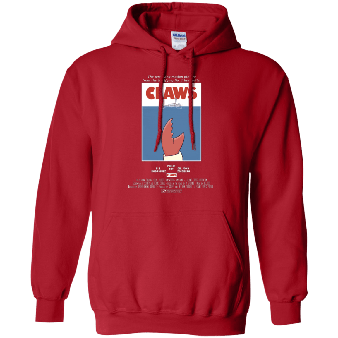 Sweatshirts Red / Small Claws Movie Poster Pullover Hoodie