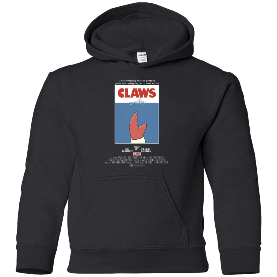 Sweatshirts Black / YS Claws Movie Poster Youth Hoodie