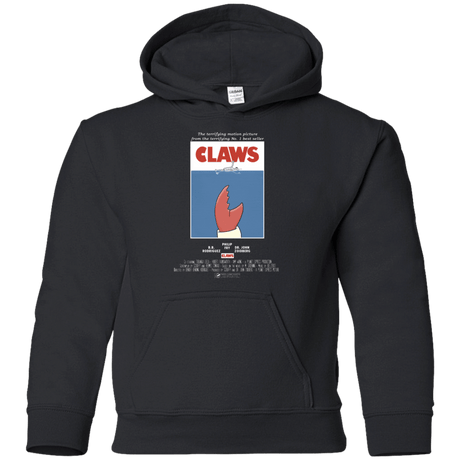 Sweatshirts Black / YS Claws Movie Poster Youth Hoodie