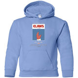 Sweatshirts Carolina Blue / YS Claws Movie Poster Youth Hoodie