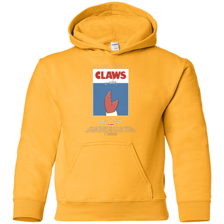Sweatshirts Gold / YS Claws Movie Poster Youth Hoodie