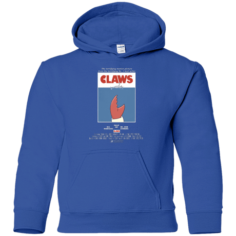 Sweatshirts Royal / YS Claws Movie Poster Youth Hoodie