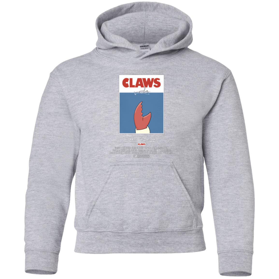 Sweatshirts Sport Grey / YS Claws Movie Poster Youth Hoodie