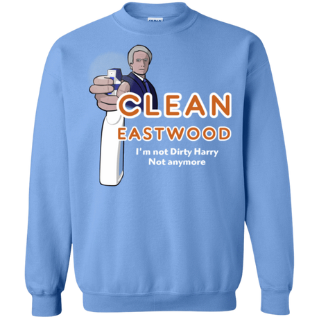 Sweatshirts Carolina Blue / Small Clean Eastwood Crewneck Sweatshirt