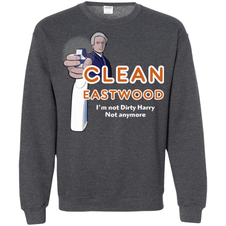 Sweatshirts Dark Heather / Small Clean Eastwood Crewneck Sweatshirt