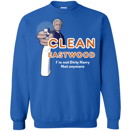 Sweatshirts Royal / Small Clean Eastwood Crewneck Sweatshirt