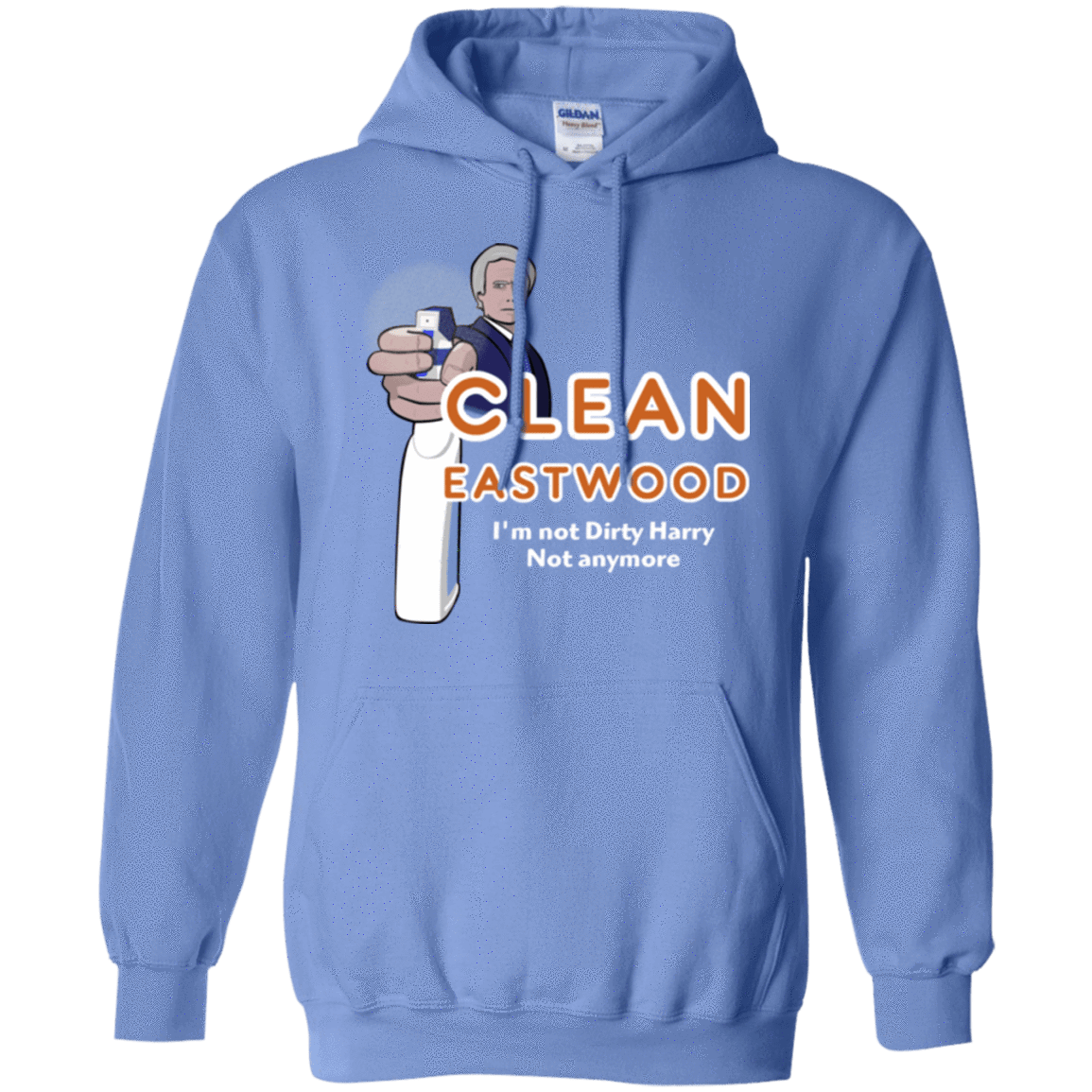 Sweatshirts Carolina Blue / Small Clean Eastwood Pullover Hoodie