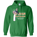 Sweatshirts Irish Green / Small Clean Eastwood Pullover Hoodie