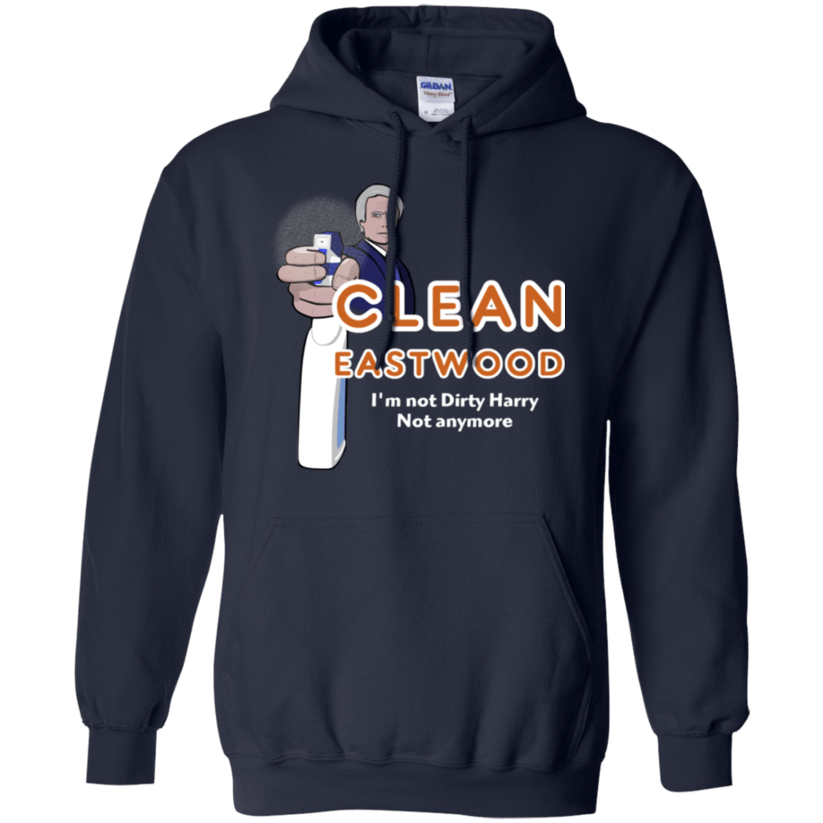Sweatshirts Navy / Small Clean Eastwood Pullover Hoodie