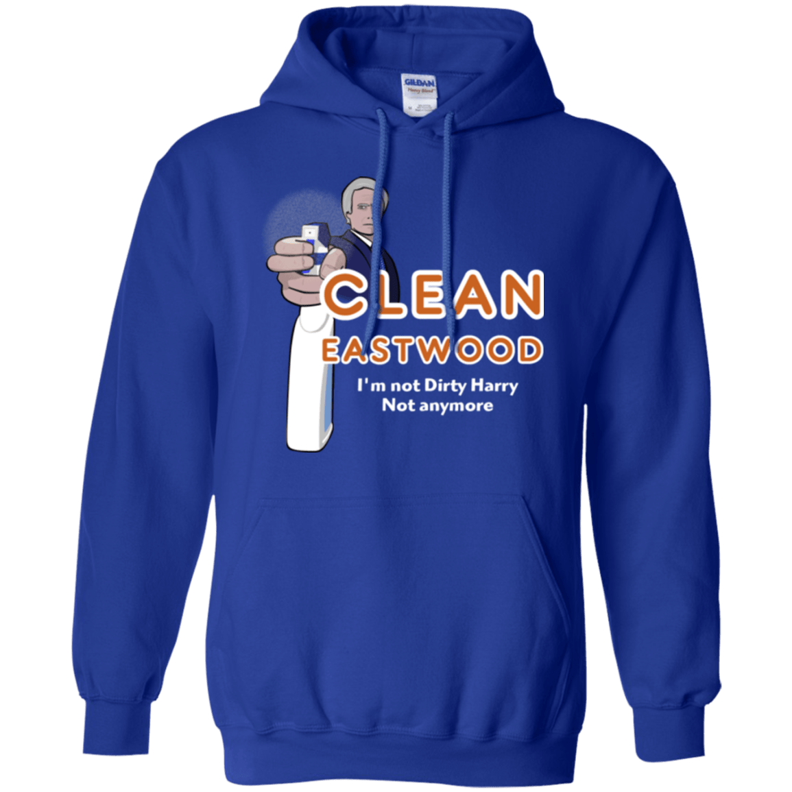 Sweatshirts Royal / Small Clean Eastwood Pullover Hoodie