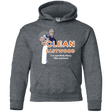 Sweatshirts Dark Heather / YS Clean Eastwood Youth Hoodie