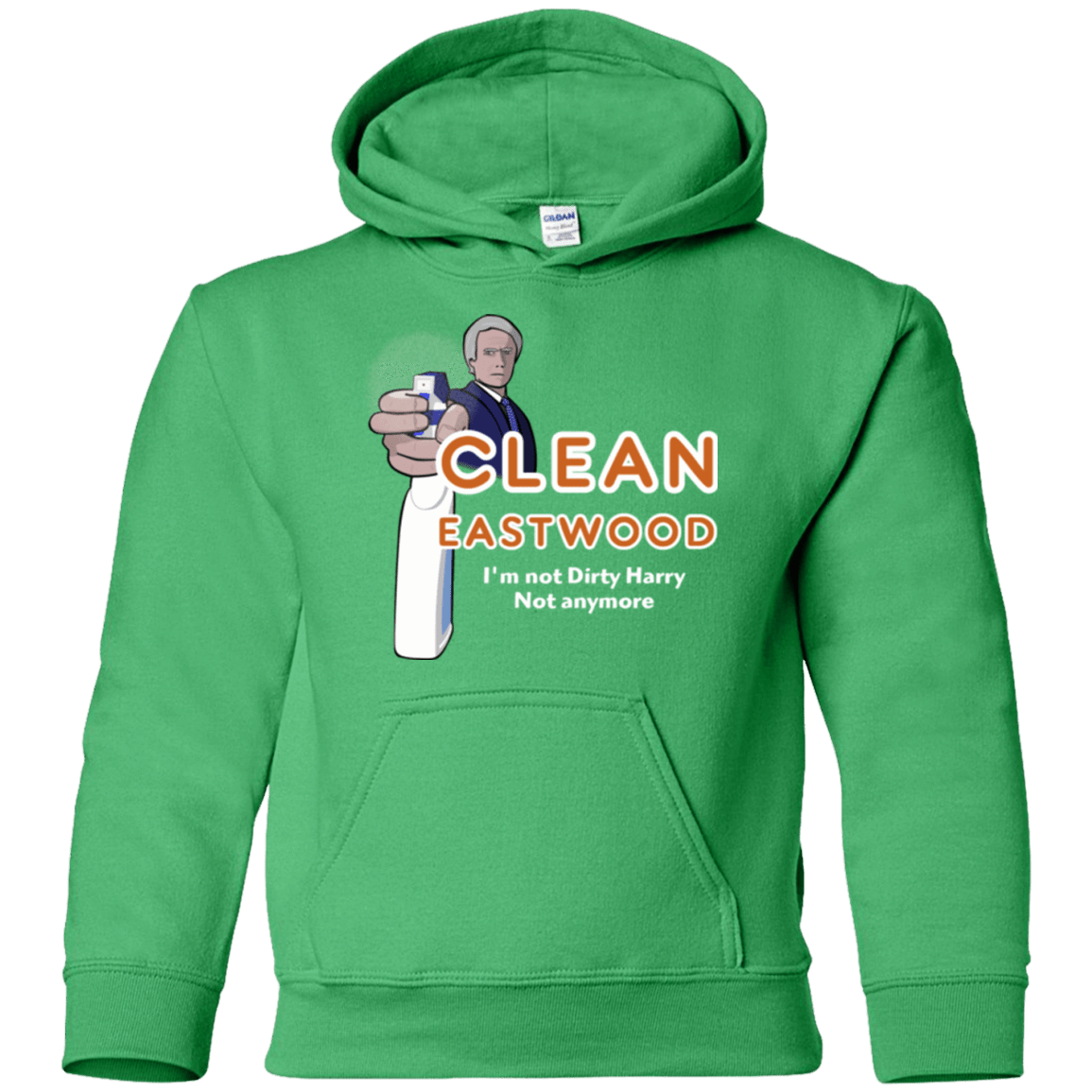 Sweatshirts Irish Green / YS Clean Eastwood Youth Hoodie