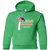 Sweatshirts Irish Green / YS Clean Eastwood Youth Hoodie