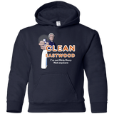 Sweatshirts Navy / YS Clean Eastwood Youth Hoodie