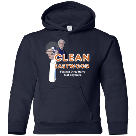 Sweatshirts Navy / YS Clean Eastwood Youth Hoodie