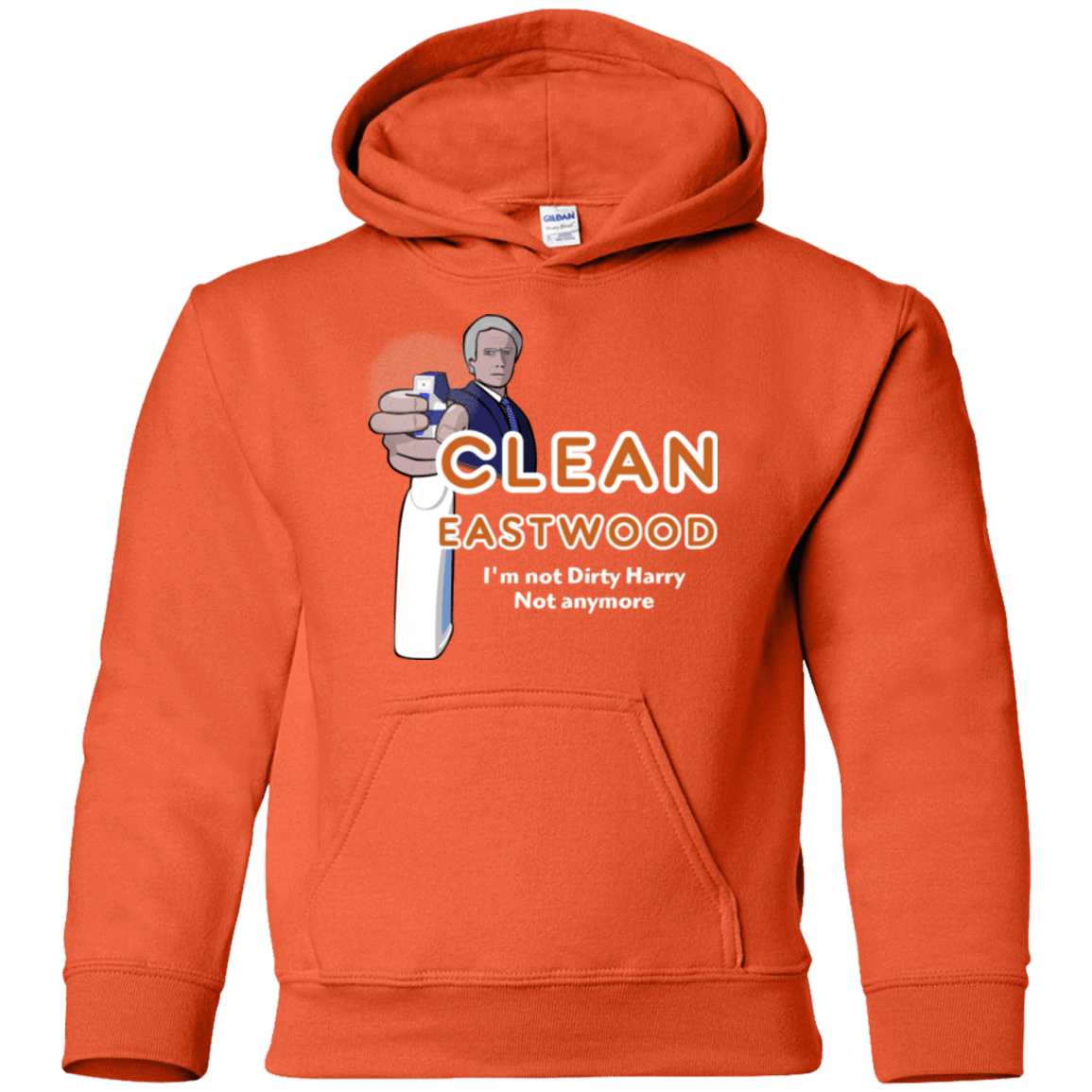 Sweatshirts Orange / YS Clean Eastwood Youth Hoodie