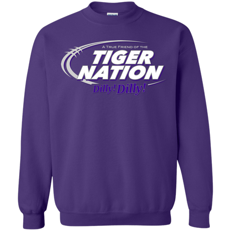 Sweatshirts Purple / Small Clemson Dilly Dilly Crewneck Sweatshirt