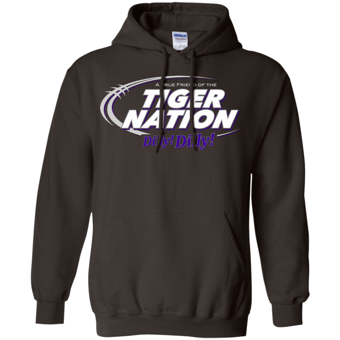 Sweatshirts Dark Chocolate / Small Clemson Dilly Dilly Pullover Hoodie
