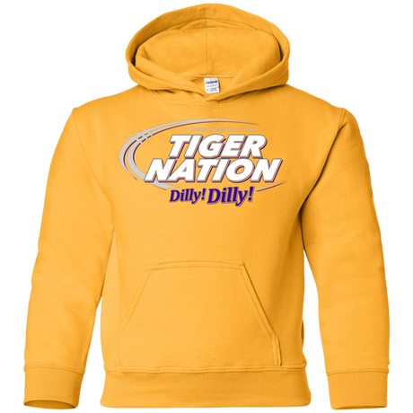 Sweatshirts Gold / YS Clemson Dilly Dilly Youth Hoodie