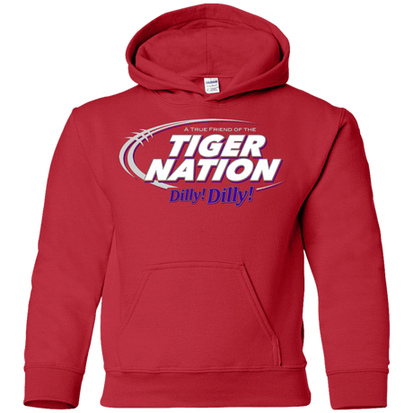 Sweatshirts Red / YS Clemson Dilly Dilly Youth Hoodie