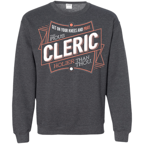 Sweatshirts Dark Heather / S Cleric Crewneck Sweatshirt