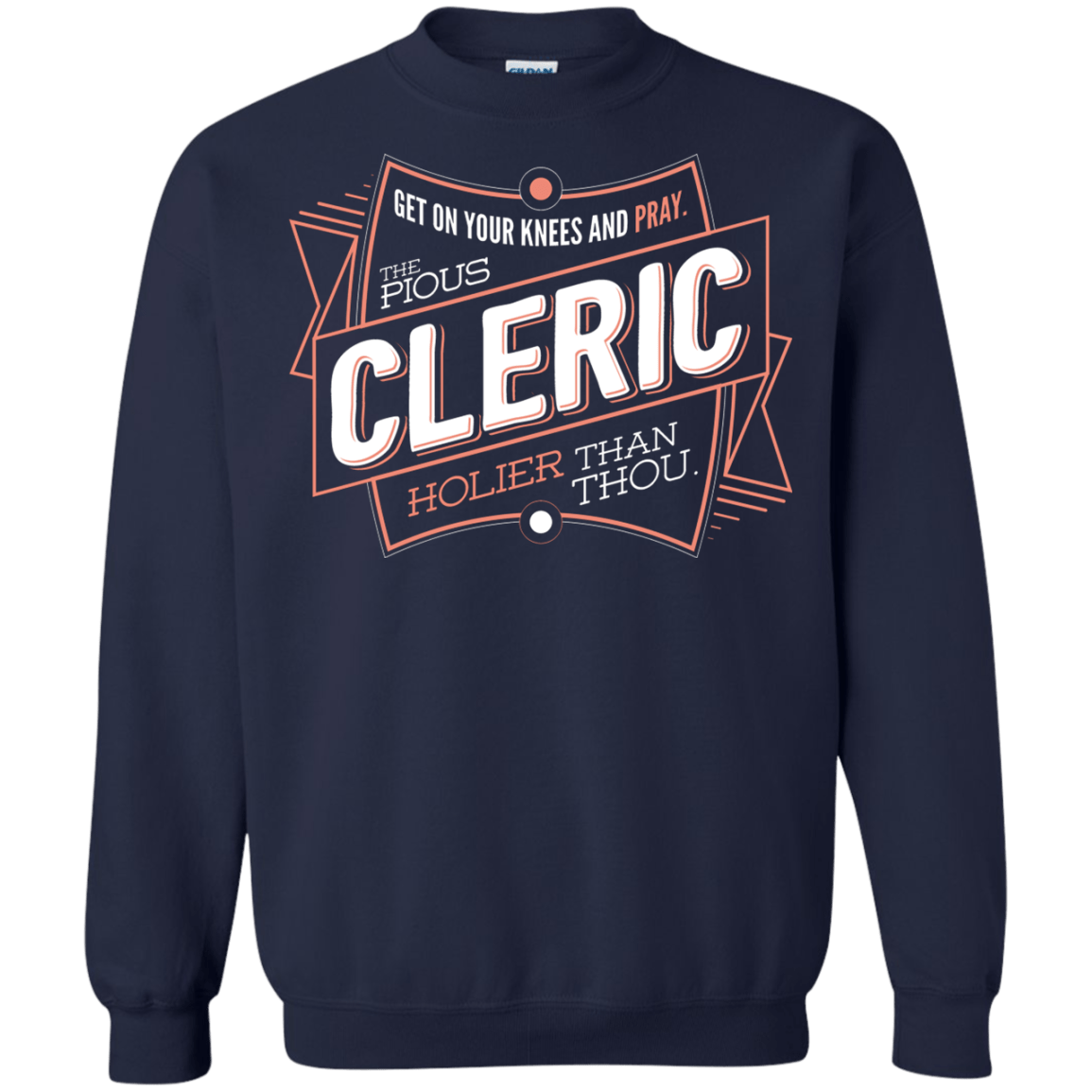 Sweatshirts Navy / S Cleric Crewneck Sweatshirt