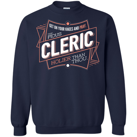 Sweatshirts Navy / S Cleric Crewneck Sweatshirt