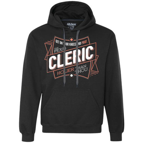 Sweatshirts Black / S Cleric Premium Fleece Hoodie