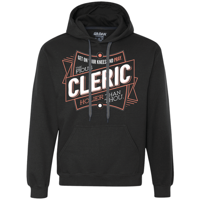 Sweatshirts Black / S Cleric Premium Fleece Hoodie
