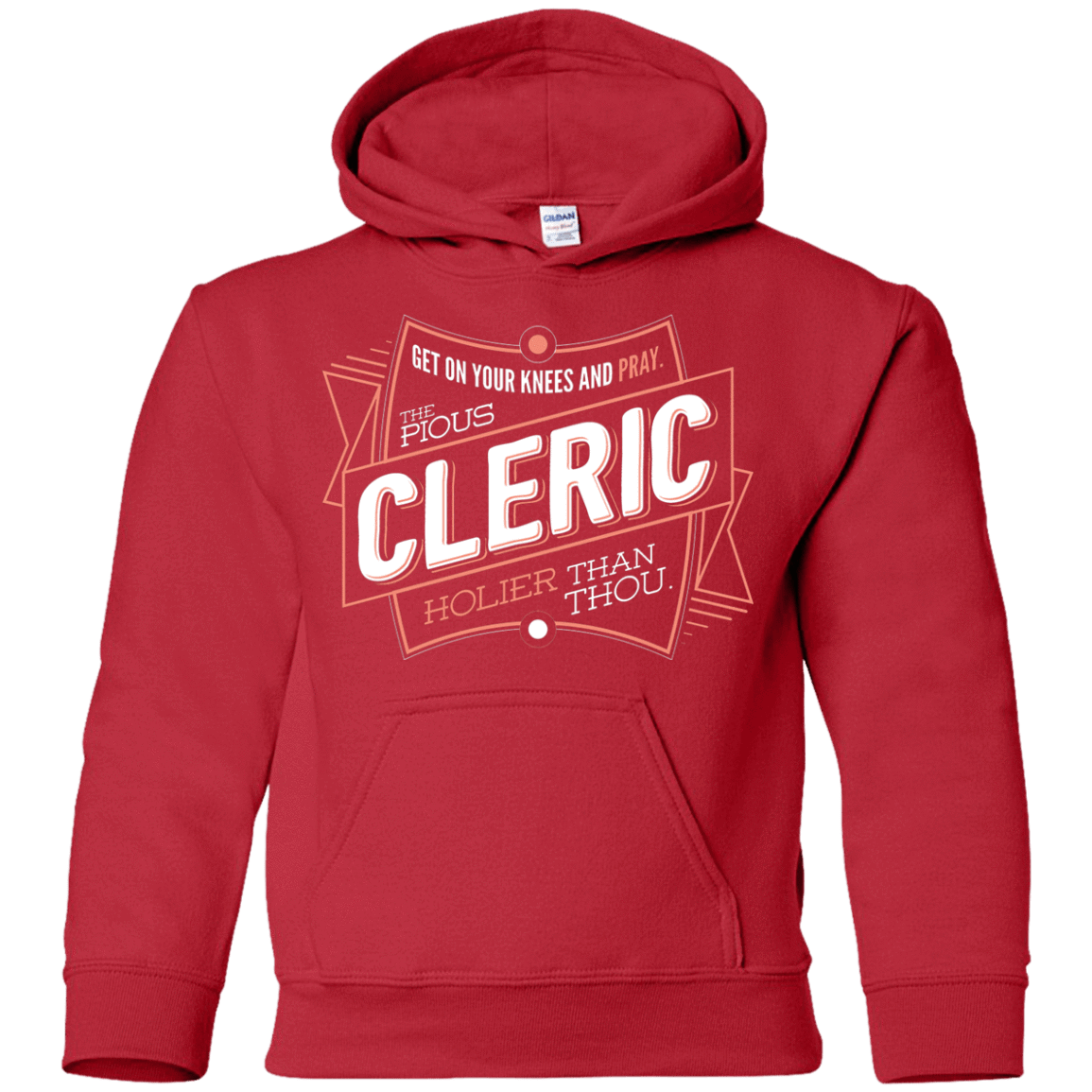 Sweatshirts Red / YS Cleric Youth Hoodie