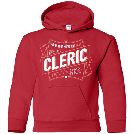 Sweatshirts Red / YS Cleric Youth Hoodie