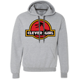 Sweatshirts Sport Grey / Small Clever Girl Premium Fleece Hoodie