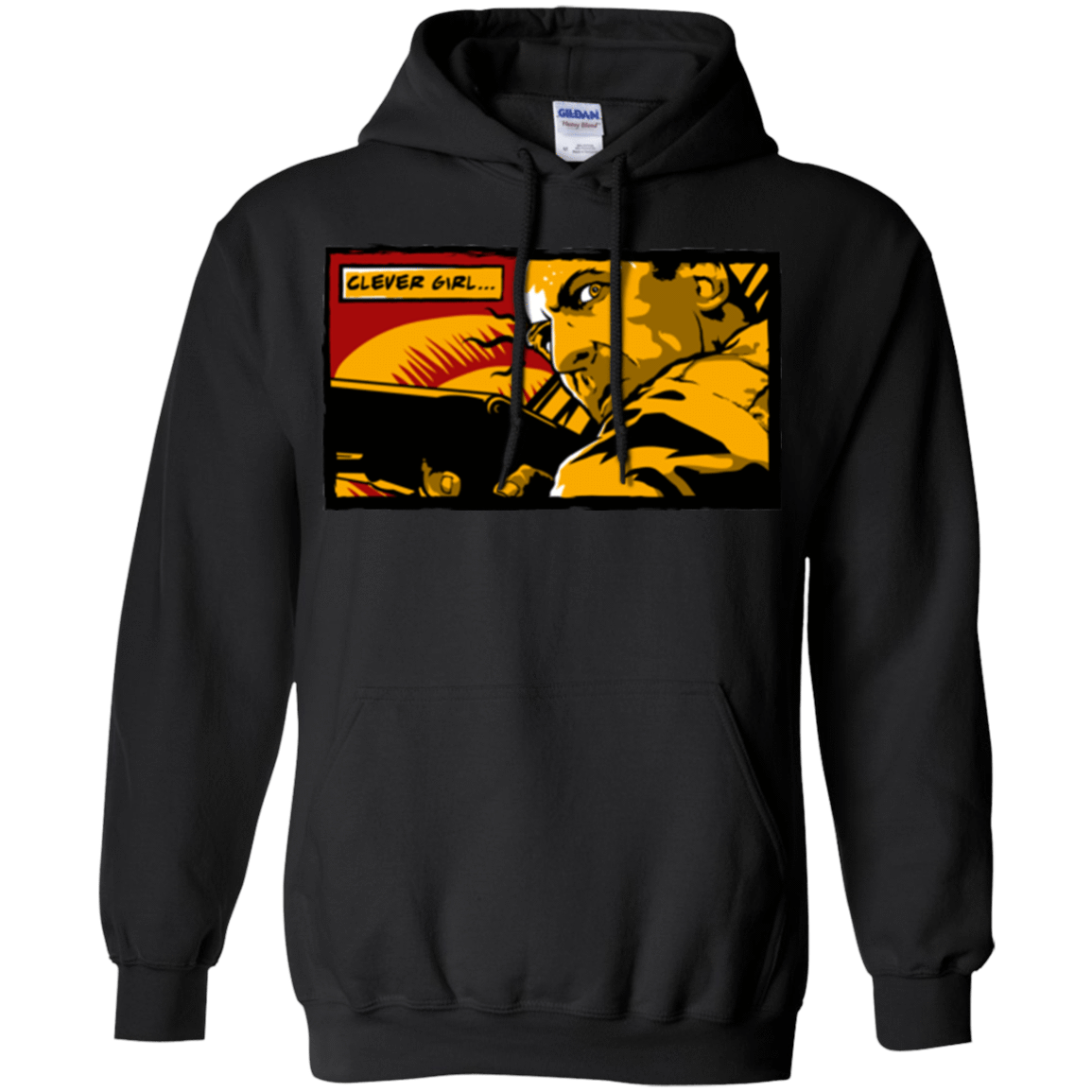 Sweatshirts Black / Small Clever Girl Pullover Hoodie