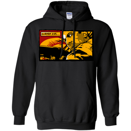 Sweatshirts Black / Small Clever Girl Pullover Hoodie