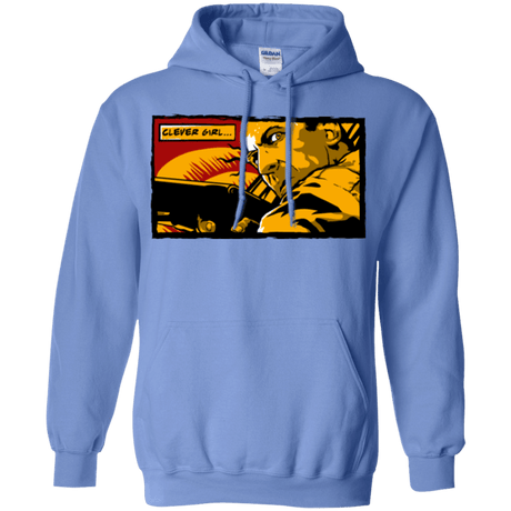Sweatshirts Carolina Blue / Small Clever Girl Pullover Hoodie