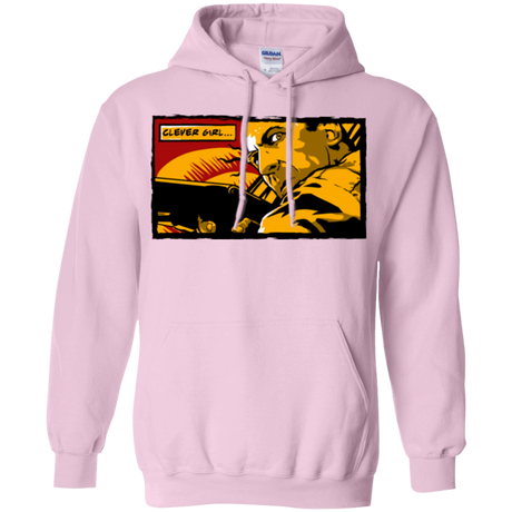 Sweatshirts Light Pink / Small Clever Girl Pullover Hoodie