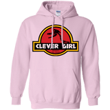 Sweatshirts Light Pink / Small Clever Girl Pullover Hoodie