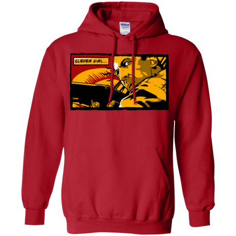 Sweatshirts Red / Small Clever Girl Pullover Hoodie