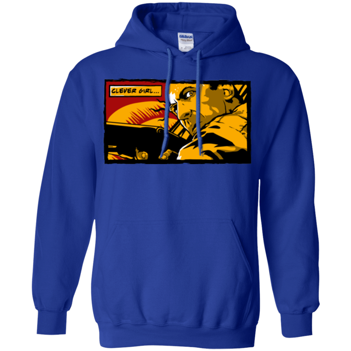 Sweatshirts Royal / Small Clever Girl Pullover Hoodie