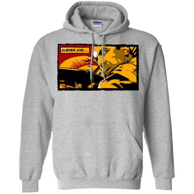 Sweatshirts Sport Grey / Small Clever Girl Pullover Hoodie