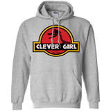 Sweatshirts Sport Grey / Small Clever Girl Pullover Hoodie