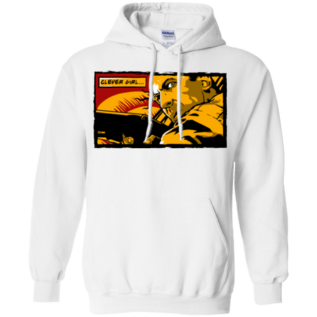 Sweatshirts White / Small Clever Girl Pullover Hoodie