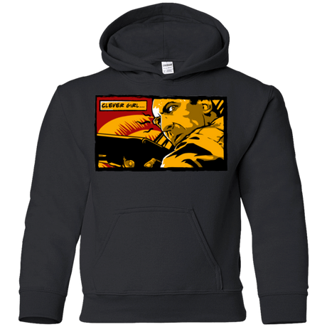 Sweatshirts Black / YS Clever Girl Youth Hoodie