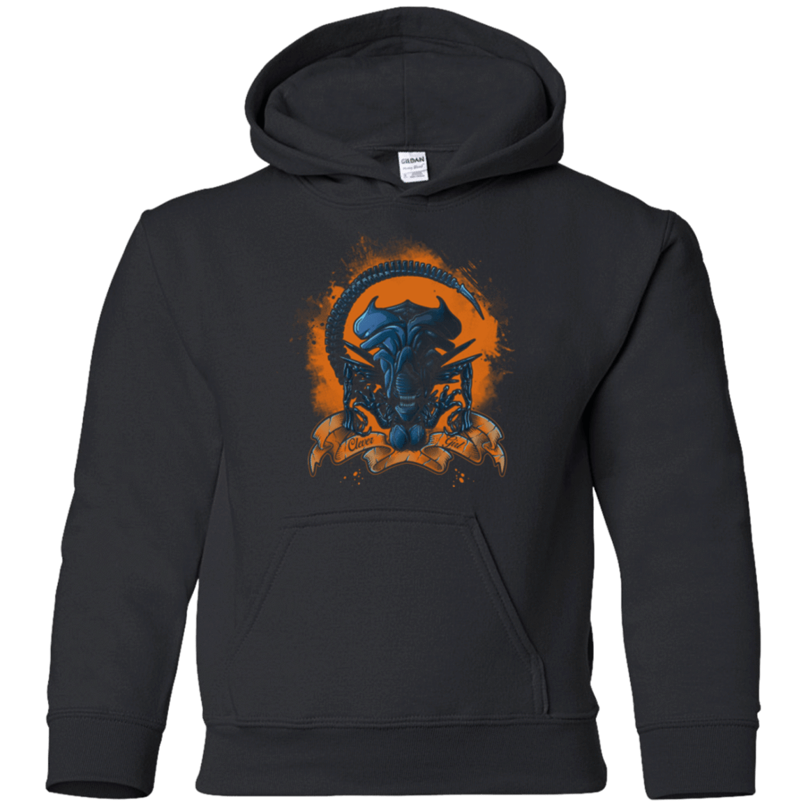 Sweatshirts Black / YS CLEVER GIRL Youth Hoodie