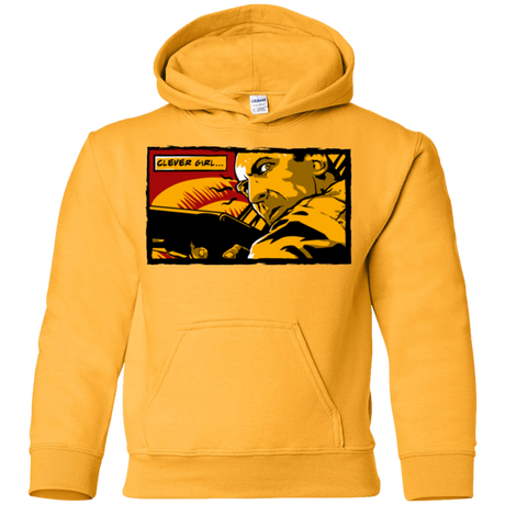 Sweatshirts Gold / YS Clever Girl Youth Hoodie