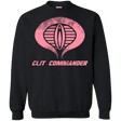 Sweatshirts Black / Small Clit Commander Crewneck Sweatshirt