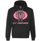 Sweatshirts Black / Small Clit Commander Premium Fleece Hoodie
