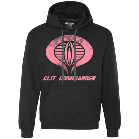 Sweatshirts Black / Small Clit Commander Premium Fleece Hoodie