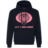 Sweatshirts Navy / Small Clit Commander Premium Fleece Hoodie